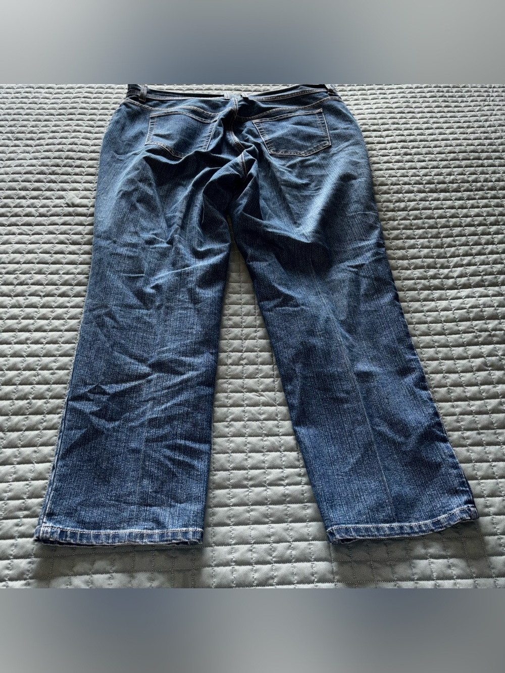 Gloria Vanderbilt Jeans Womens 18W Stretch Denim Tapered Leg Classic 40X29 - Picture 10 of 10